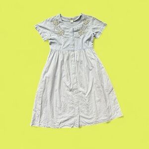 Vintage Jane Ashley Embroidered Dress